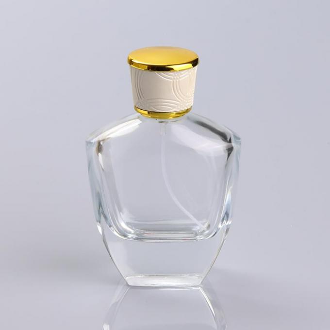 التجارة المضمونة مورد سميك أسفل مخصص فارغة 100ML زجاج زجاجة عطر تصميم
