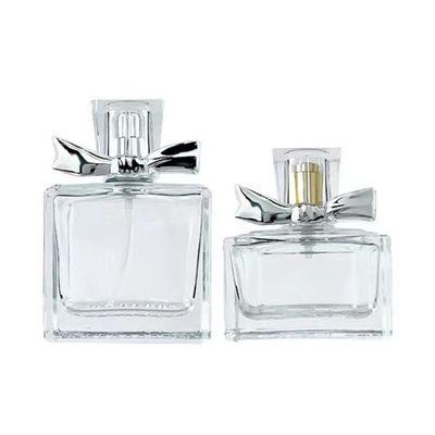 50 / 100ml Perfume Transparent Glass Custom Spray Bottle Thickened Cosmetic Elegant and Discreet Look