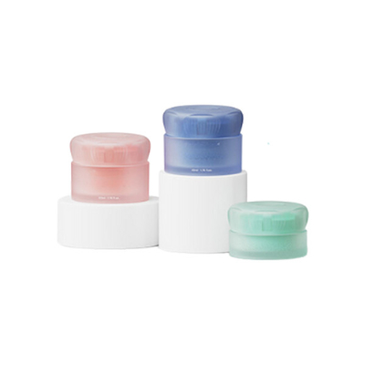 30g 50g Cosmetic Cream Jar PETG / Lid -PP Personal Care One Touch