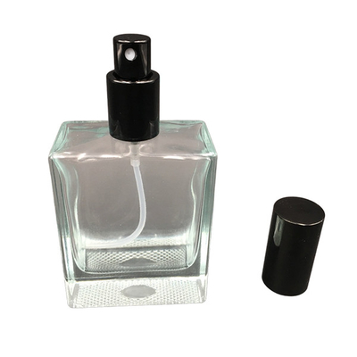 glass perfume bottle 100 ml  whith screw gold or silver cap Perfume spray Bottle