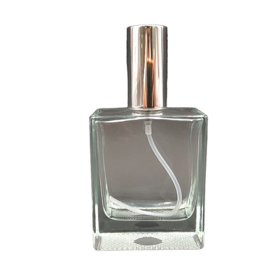 glass perfume bottle 100 ml  whith screw gold or silver cap Perfume spray Bottle