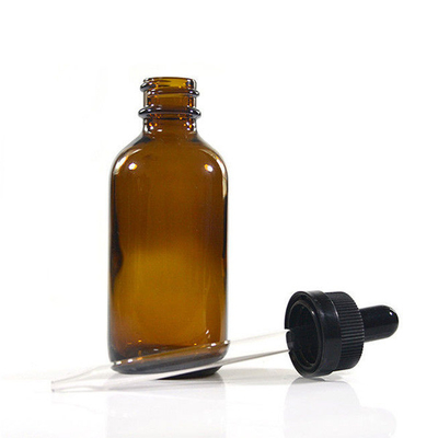 Colorful Glass Dropper Bottles , 1 oz 2 oz 4 oz Boston Round Dropper Bottles