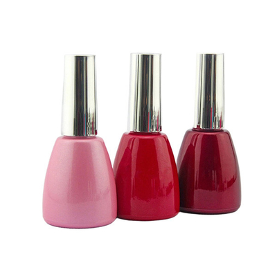 Cone Glass Empty Nail Polish Containers 12ml Capactity With Various Cap