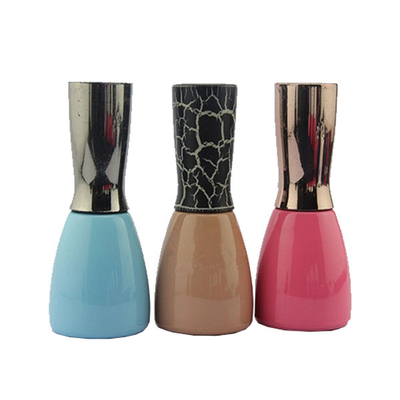 Cone Glass Empty Nail Polish Containers 12ml Capactity With Various Cap