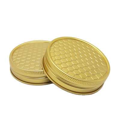 Vacuum Button Diameter 65mn Gold/Silver/Copper Color Honey Bottle Cap