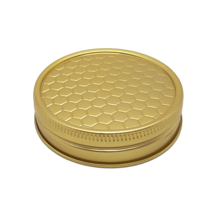 Vacuum Button Diameter 65mn Gold/Silver/Copper Color Honey Bottle Cap